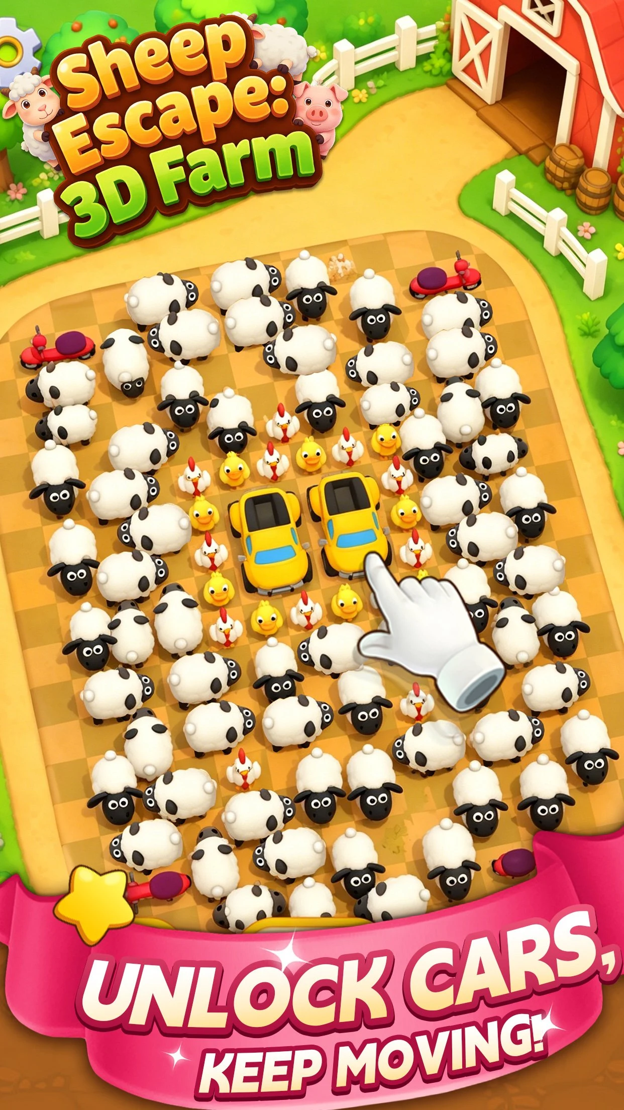 Sheep Escape: 3D Farm screenshot