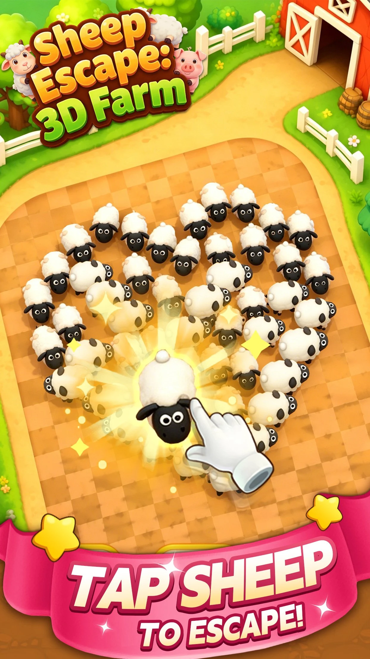 Sheep Escape: 3D Farm screenshot