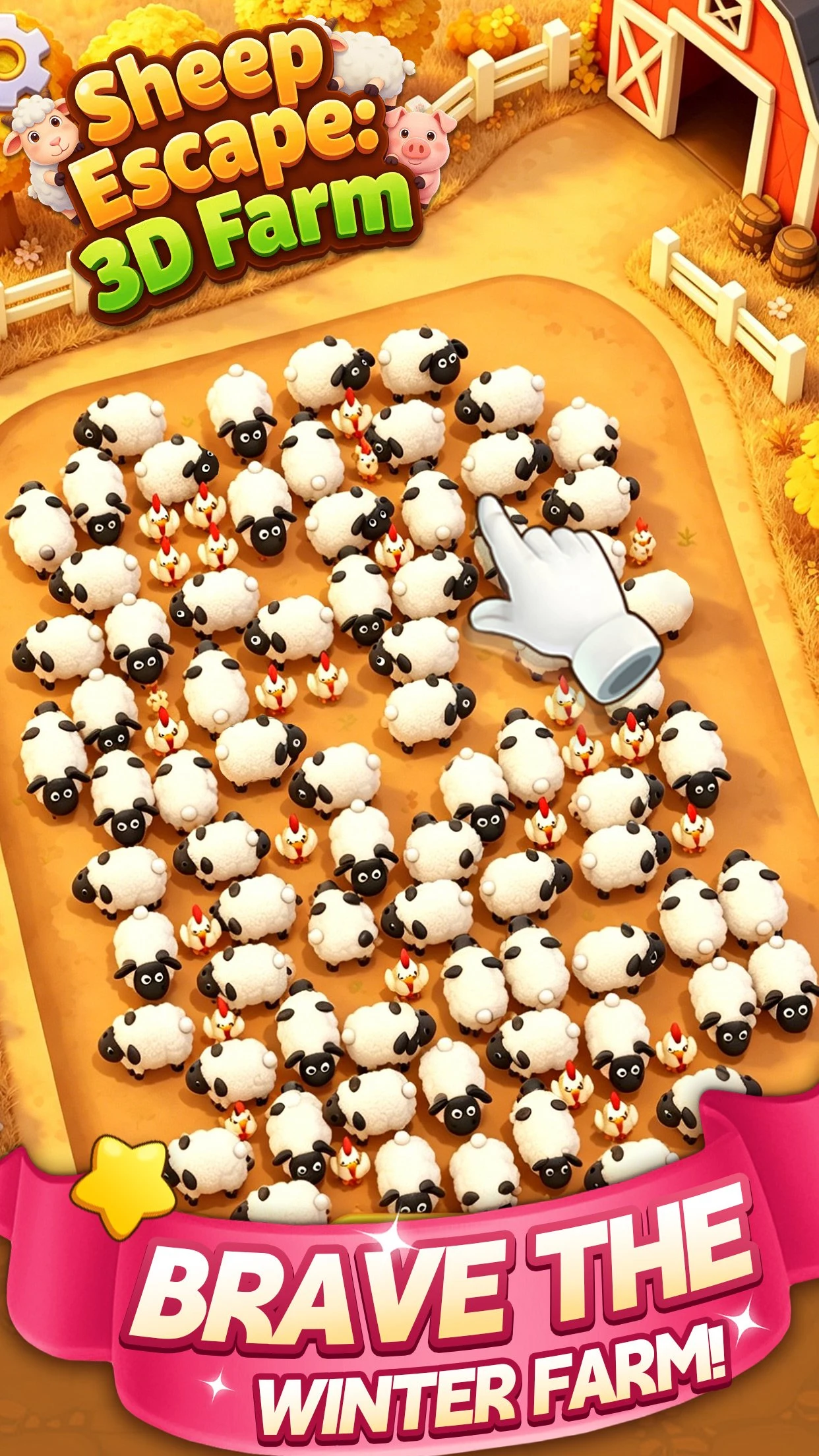 Sheep Escape: 3D Farm screenshot